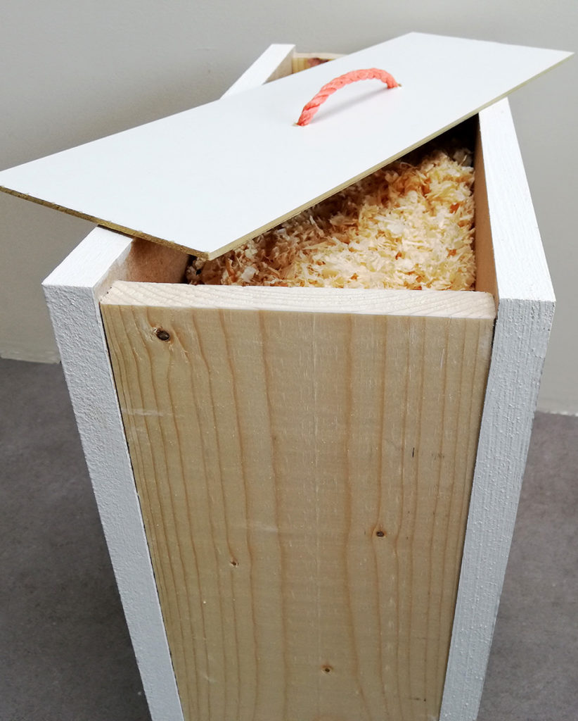 box copeaux de bois